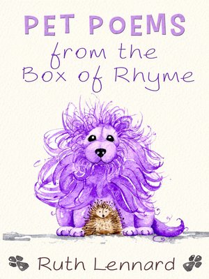 cover image of Pet Poems from the Box of Rhyme